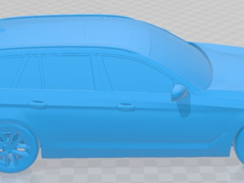 5 Series Touring G31 2021 Printable Car 3D 프린트 모델