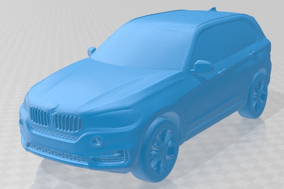 X5 2014 Printable Car 3D 프린트 모델 .c4d .max .obj .3ds .fbx .stl .blend 
