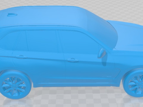 X5 2014 Printable Car 3D 프린트 모델