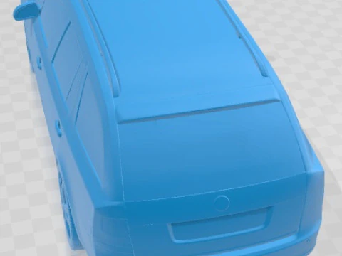Skoda Octavia RS Combi 2010 Printable Car 3D Print Model