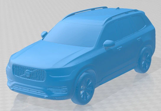 Volvo XC90 2015 Printable Car 3D Print Model .c4d .max .obj .3ds .fbx .stl .blend