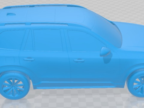 Volvo XC90 2015 Printable Car 3D प्रिंट मॉडल