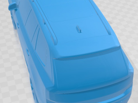 Volvo XC90 2015 Printable Car 3D प्रिंट मॉडल