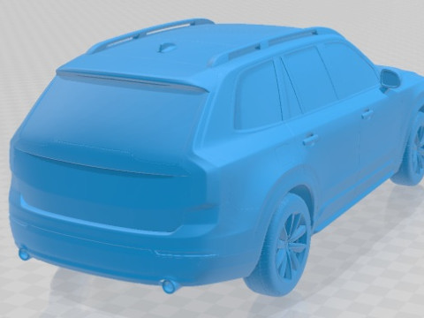 Volvo XC90 2015 Printable Car 3D प्रिंट मॉडल