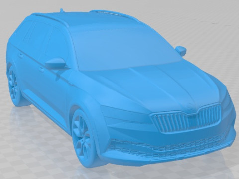 Skoda Superb Scout 2020 Printable Car 3D 打印模型