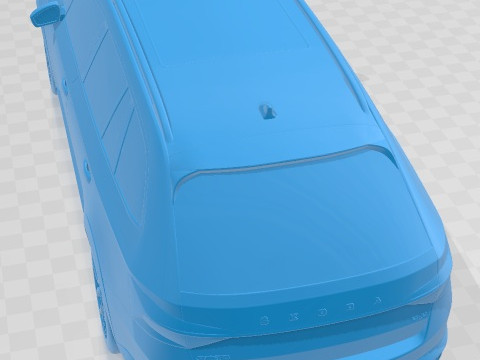 Skoda Superb Scout 2020 Printable Car 3D 打印模型