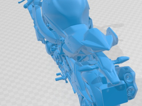 Kawasaki Ninja H2R 2015 Printable Motorbike 3D प्रिंट मॉडल