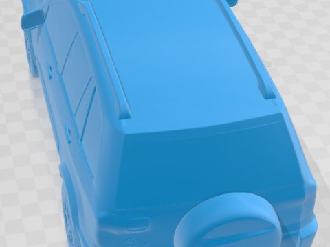 Toyota RAV4 5 Door 2001 Printable Car 3D प्रिंट मॉडल