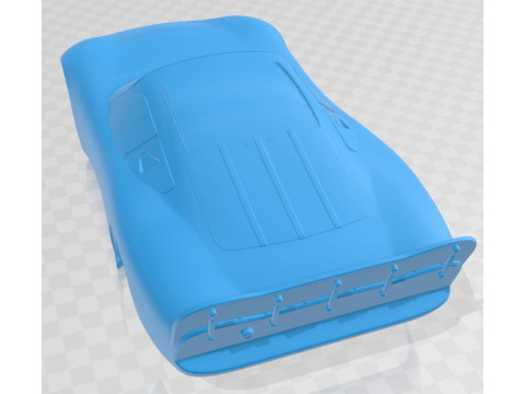 Lightning Mcqueen Zigzag Printable Body Car 3D Принт Модель