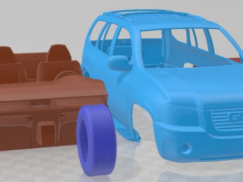 GMC Envoy Printable Car 3D Print Model