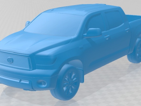 Toyota Tundra Crew Max 2011 Printable Car 3D प्रिंट मॉडल