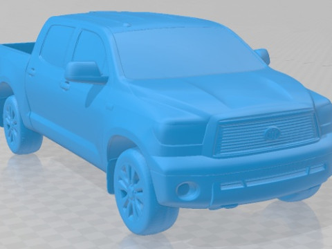 Toyota Tundra Crew Max 2011 Printable Car 3D Print Model
