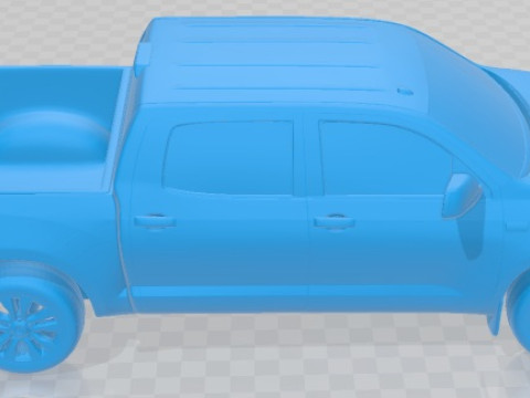 Toyota Tundra Crew Max 2011 Printable Car 3D Print Model