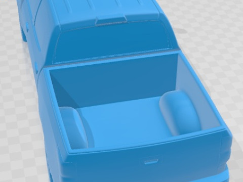 Toyota Tundra Crew Max 2011 Printable Car 3D Print Model