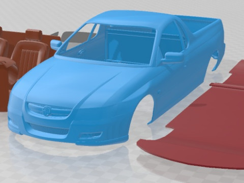 Holden Ute VZ 2004 Printable Car Modelo de impresión 3D