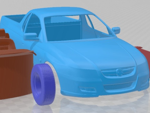 Holden Ute VZ 2004 Printable Car 3D-printmodel