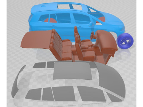 2 Gran Tourer M Pack 2019 Printable Car 3D Принт Модель
