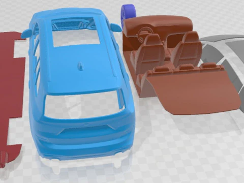 2 Gran Tourer M Pack 2019 Printable Car 3D Print Model