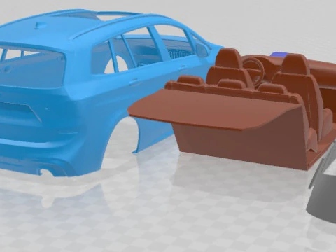 2 Gran Tourer M Pack 2019 Printable Car 3D Print Model