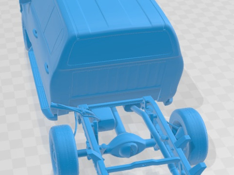 Toyota Hilux Double Cab SR 2019 Printable Car 3D Print Model