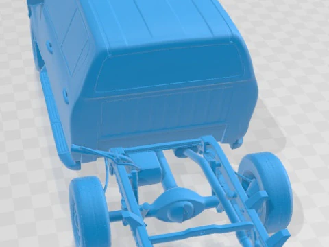 Toyota Hilux Double Cab SR 2019 Printable Car 3D Print Model