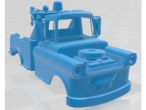 Tow Mater Cars Printable Body Car Modello di stampa 3D