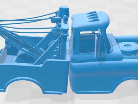 Tow Mater Cars Printable Body Car Modello di stampa 3D
