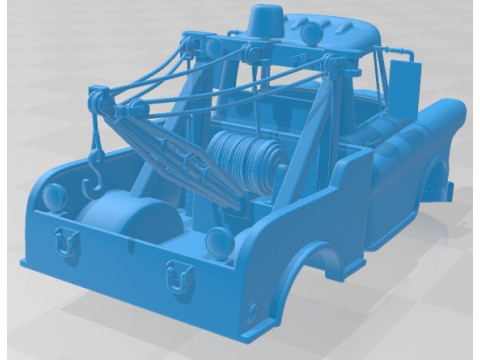Tow Mater Cars Printable Body Car Modello di stampa 3D