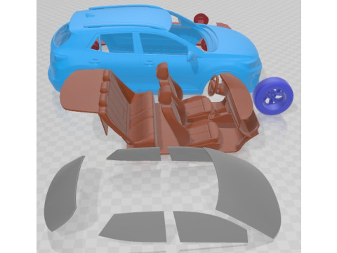 Kia Stonic GT Line 2021 Printable Car Modelo de impresión 3D