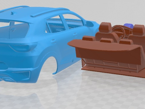 Kia Stonic GT Line 2021 Printable Car Modelo de impresión 3D
