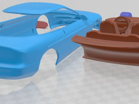 Probe GT 1995 Printable Car 3D Print Model