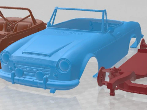 Datsun 2000 Sports 1968 Printable Car 3D Print Model