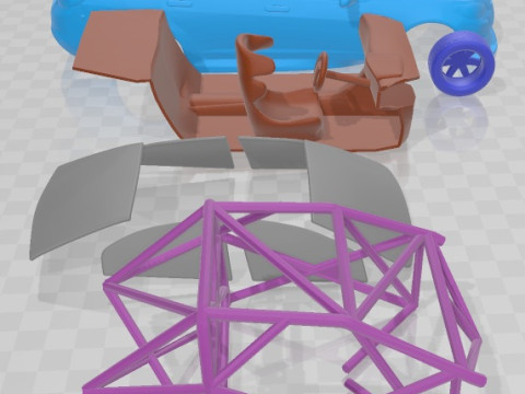Holden Commodore VF 2013 Printable Car 3D 프린트 모델