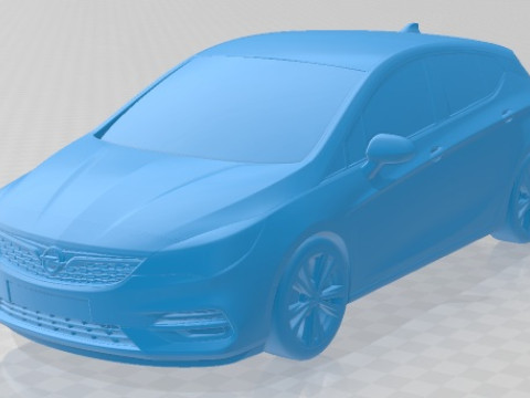 Opel Astra 2020 Printable Car Modelo de impresión 3D