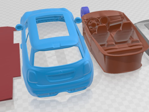 Mini S 2015 Printable Car 3D 프린트 모델