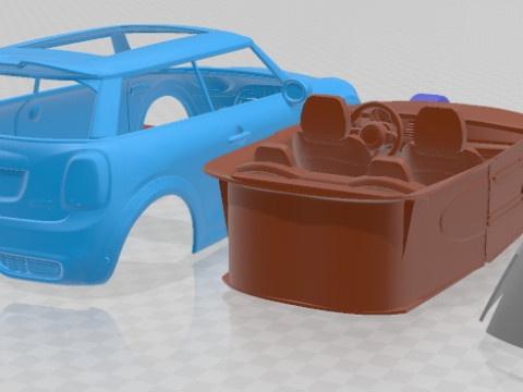 Mini S 2015 Printable Car 3D 프린트 모델