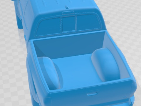 Toyota Tacoma Double Cab 2011 Printable Car 3D Print Model