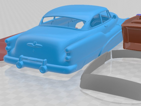 Buick Super Riviera Coupe 1953 Printable Car 3D प्रिंट मॉडल
