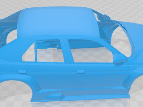 Alfa Romeo 155 V6 TI Printable Body Car Model do druku 3D