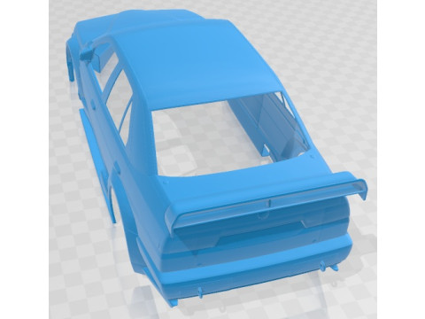 Alfa Romeo 155 V6 TI Printable Body Car Model do druku 3D