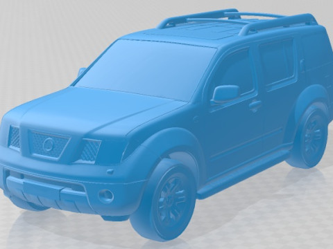 Nissan Pathfinder 2006 Printable Car 3D-printmodel
