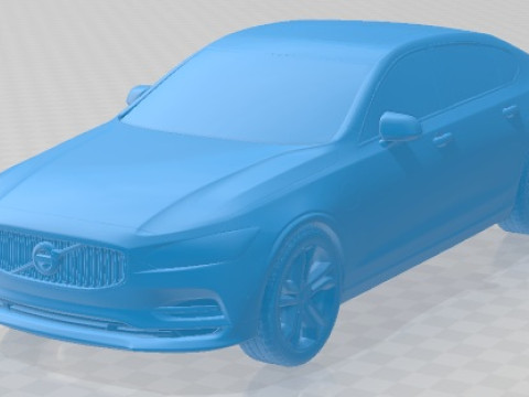 Volvo S90 Printable Car 3D Baskı Modeli