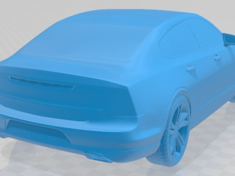 Volvo S90 Printable Car Model Cetak 3D