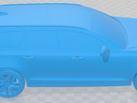 Volvo V90 Cross Country 2020 Printable Car 3D Print Model