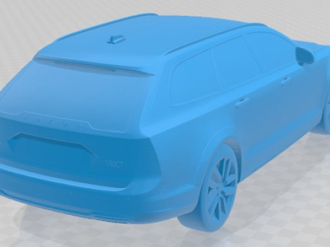 Volvo V90 Cross Country 2020 afdrukbare auto 3D printmodel