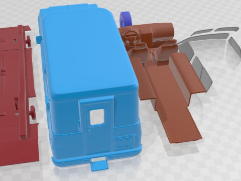 Chevrolet Blazer Chalet 1976 Printable Car 3D प्रिंट मॉडल