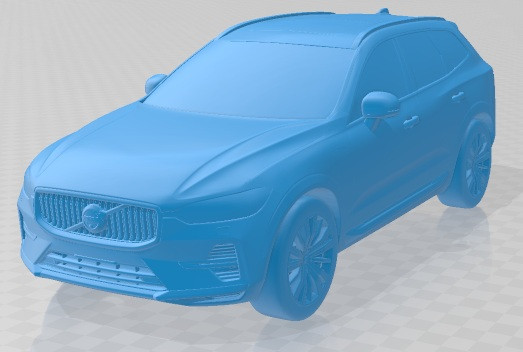Volvo XC60 2022 Printable Car Model Cetak 3D .c4d .max .obj .3ds .fbx .stl .blend