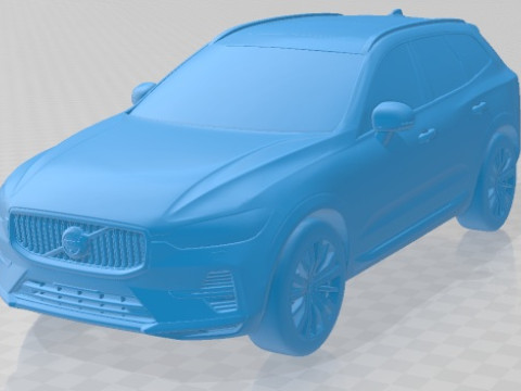 Volvo XC60 2022 Printable Car 3D Print Model