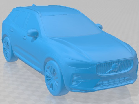 Volvo XC60 2022 Printable Car Model Cetak 3D