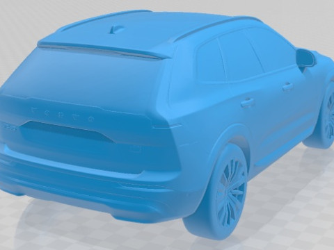 Volvo XC60 2022 Printable Car Model Cetak 3D
